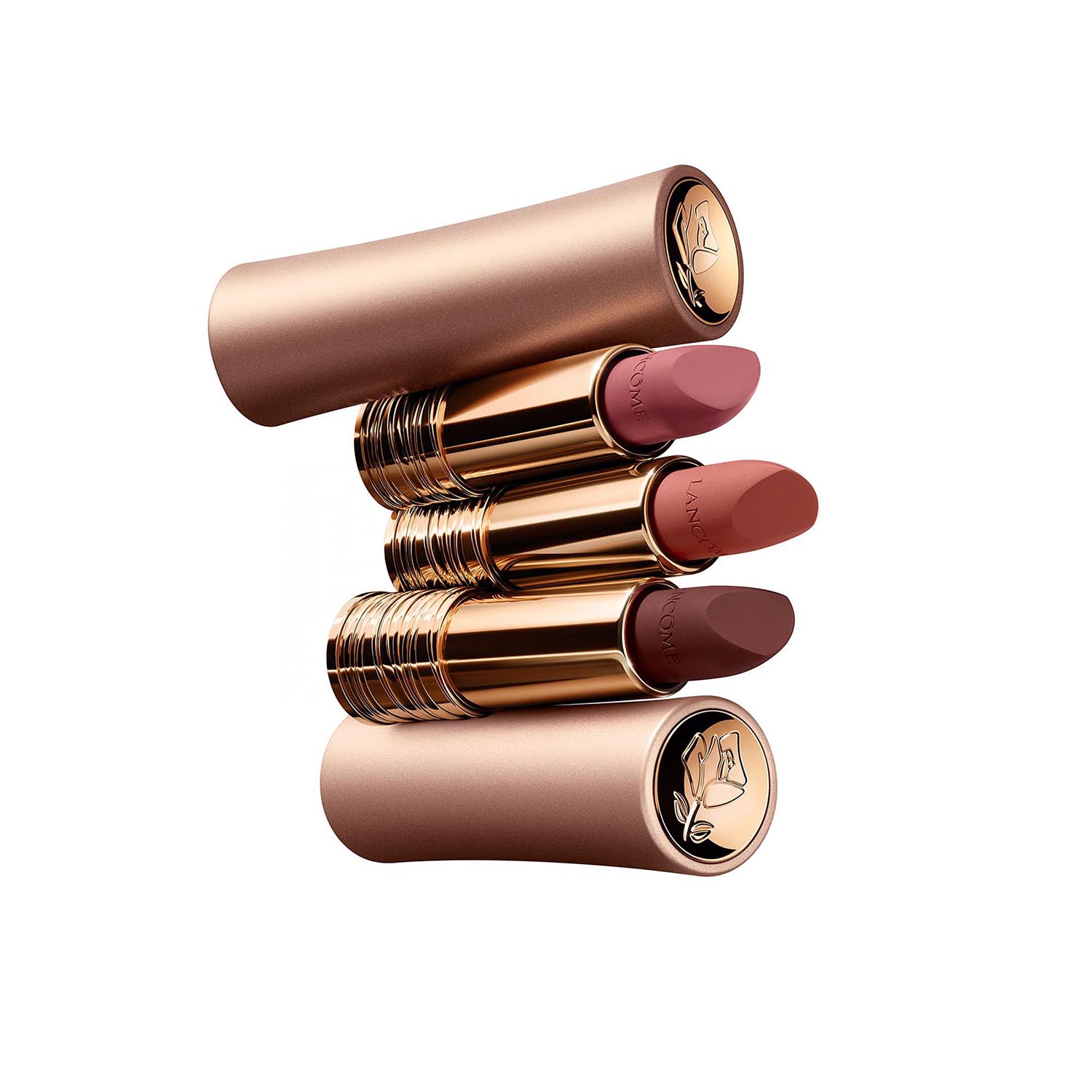 L'ABSOLU ROUGE INTIMATTE (LABIAL EN BARRA CON ACABADO MATE)